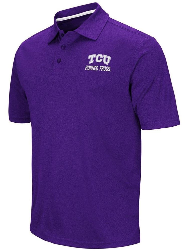 black tcu polo