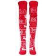 thumbnail image 1 of 1 par de calcetines de tubo ultra largos para mujer Calcetines de punto por encima de la rodilla Medias, 1 of 5