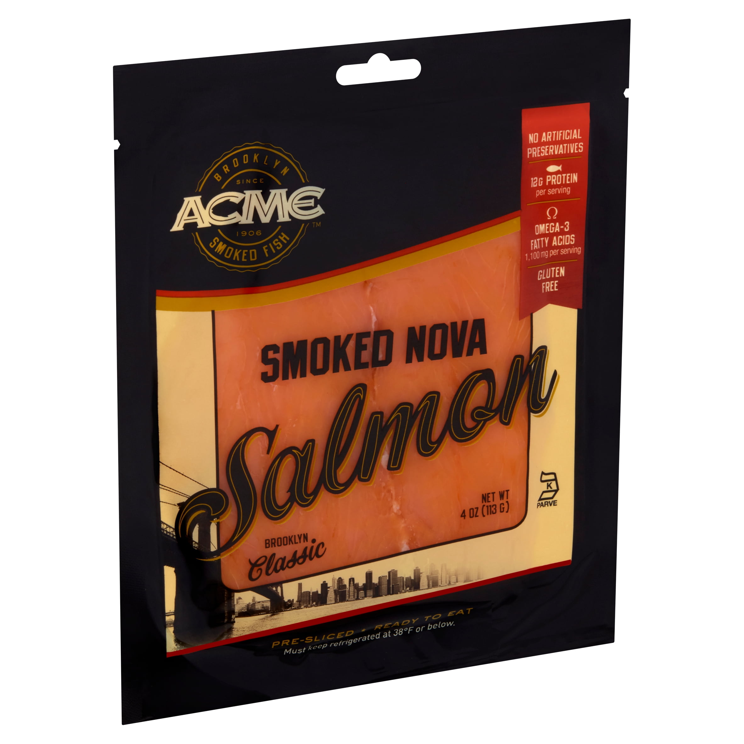 ACME Smoked Nova Salmon, 4 oz