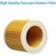 thumbnail image 3 of 2 Pack Filter Replacement Parts For Karcher Wd2 Wd3 Wd3p Mv2 Mv3 Wd 2200 Se 4001 Wet & Dry Vacuum Cleaner Accessories, Part # 64145520, 3 of 5