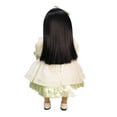 thumbnail image 6 of Aria 18inch Doll Green and Cream Dress Set | American Fashion World, 6 of 6