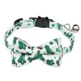 thumbnail image 1 of LSLJS Collier Nœud Papillon, Collier Ajustable pour Chiot de la Saint-Patrick avec Cloche et Doux, 1 of 1