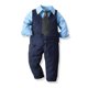 thumbnail image 5 of Conjunto de vestido para niño Vestido formal Chaleco para bebé para niño Camisa Pantalones Vestido de banquete de cuatro piezas, 5 of 5