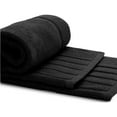 thumbnail image 3 of White Classic  Luxury Cotton Bath Mat 22x34 Set of 2 Black, 3 of 5
