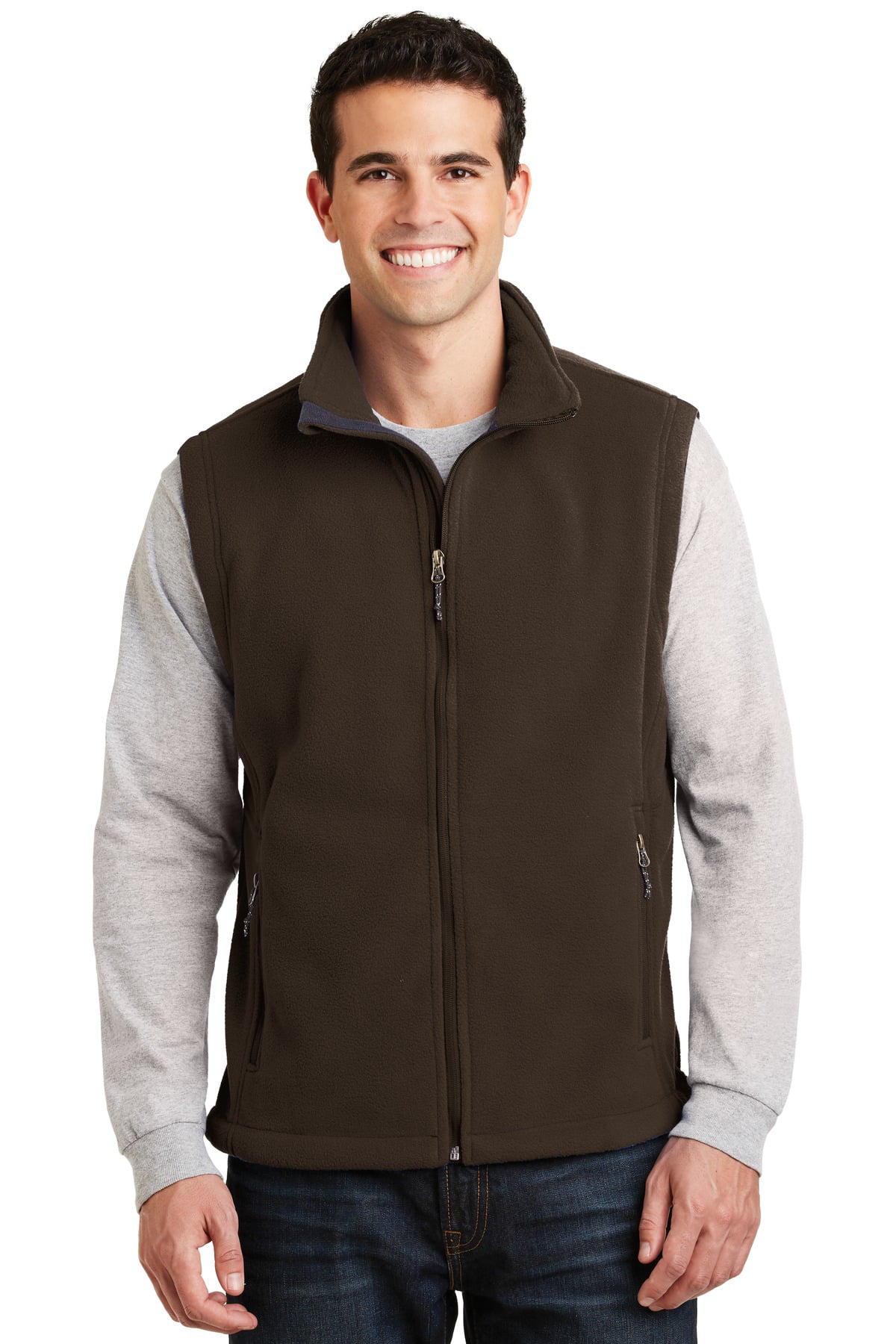 Port Authority Mens 100 Percent Polyester Value Fleece Vest. F219 ...