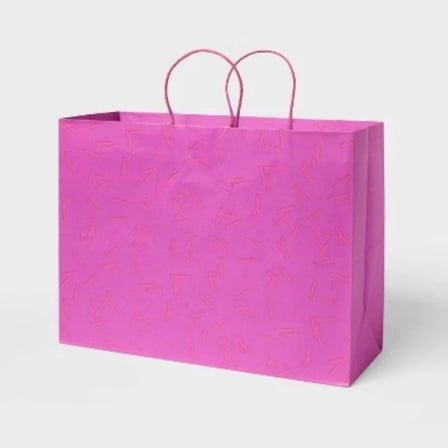 XLarge Confetti Gift Bag Purple - Spritz