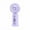Purple, variant on Yunuuuoa Portable Handheld Fan with Digital Display 5000mAh Fast Charging 2-in-1 Mini Fan Strong Airflow Quiet Operation USB Type-C for Office Outdoor Travel Camping