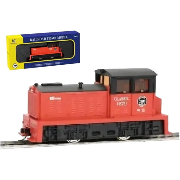 HO Scale Train Locomotive, 1:87 Power Train Locomotive Compatible with All HO Model Railroads, Collection for Miniature Model Train Enthusiasts (96000)