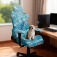thumbnail image 2 of KUIFORTI Sea Turtle Gaming Chair Covers Slipcovers Waterproof Gamer Chair Cover with Armrest Cover Soft Universal Fit Gaming Chairs Protector for Office and Computer Chairs, 2 of 7