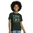 thumbnail image 3 of History Repeats Itself Dinosaur Pet Crewneck T Shirts Boy Girl Teen Brisco Brands S, 3 of 6
