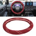 thumbnail image 4 of Cubierta Del Volante De 15 Pulgadas Cubierta Del Volante Universal Cubierta Protectora Del Volante Del Coche De 15 Pulgadas Textura De Punto Redondo Antideslizante Decoración ANGGREK Otros, 4 of 8