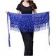 thumbnail image 1 of Bufanda de cintura con borlas encriptadas para danza del vientre para mujer, accesorios para la cintura, bufanda para la cadera, blusa para mujer, 1 of 2