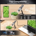 thumbnail image 4 of Microscopio digital Ninyoon 4K WiFi 50-1000X USB para iPhone, 4 of 5