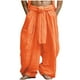 thumbnail image 2 of Ceisia Men's Gift Oversized Wide-leg Vacation Wrap-waist Pants Mid-Rise Wide Tie Waist Cotton Spandex Pants, 2 of 6