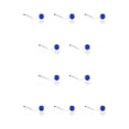 thumbnail image 2 of Advancent Cinta métrica costura bordado retráctil costura medición plana marcado cuerpo regla DIY bolsillo pecho longitud ancho Azul Pies 10piezas, 2 of 6