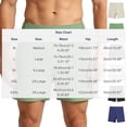 thumbnail image 3 of DayScoop Mens Solid-Color Shorts Casual Shorts Summer Fashion Elastic Waist Outdoor Sports Pocket Short Pants, 3 of 5