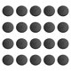 thumbnail image 4 of Bases para modelos de figuras de acción, soporte texturizado circular, estable, negro, para miniaturas, para vitrina, vitrina, escritorio. , 20 Piezas, 4 of 8
