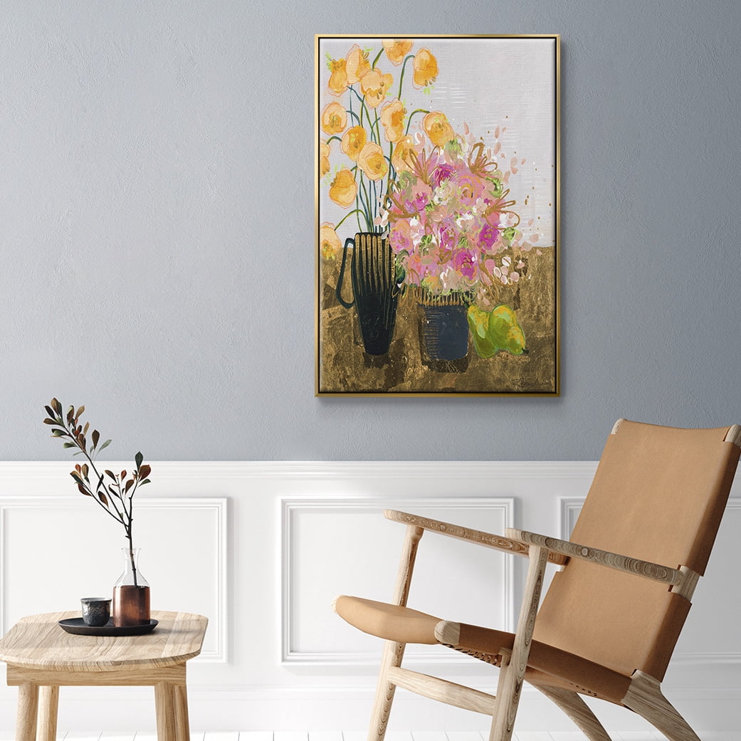 Not So Still Life Framed Premium Gallery Wrapped Canvas - Ready to Hang