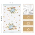 thumbnail image 5 of Sm:)e White Pumpkin Leaves Fall Thanksgiving Kitchen Dish Towels 18x26 Inch Set of 2, 5 of 6