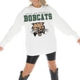 thumbnail image 2 of Women's Gameday Couture White Ohio Bobcats Big Goals Oversized Long Sleeve T-Shirt, 2 of 5