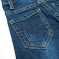 thumbnail image 3 of KIDSCOOL SPACE Baby Little Boys Girls Jeans,Ripped Denim Soft Slim Pants,12-18 Months, 3 of 4