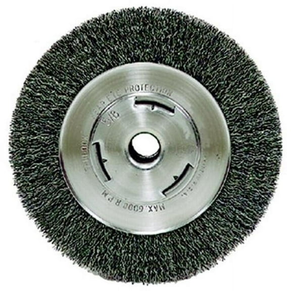 Weiler Crimped Wire Wheel Brush,Arbor Hole 93396