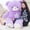 35cm, variant on Giant Lavender Purple Teddy Bear Plush, Large Soft Stuffed Animal with Ribbon, Romantic Gift for Girls and Holiday