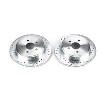 Power Stop AR8353XPR Evolution Drilled & Slotted Rotors -Rear