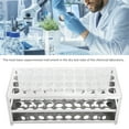 thumbnail image 4 of Double-Layer Tube Rack, Test Tube Bracket, Punching Plate For Chemical Laboratory Dry Test Tube, 4 of 8