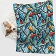 thumbnail image 6 of Yiaed Colorful Fishing Baits Print Dog Blankets-Cat Blanket Washable for Couch Protection,Puppy Blanket, Soft Plush Reversible Throw Furniture Protector-Medium, 6 of 8