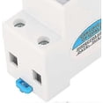 thumbnail image 3 of Medidor de electricidad digital 220 V 5(80) A Medidor de energía digital para riel DIN Monofásico 2 cables 2p Medidor de electricidad electrónico para riel DIN Medidor de kWh 1 unidad, 3 of 4