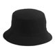 thumbnail image 1 of Sombrero de cubo unisex impreso moda casual suave doble lado sombrero para verano al aire libre negro, 1 of 1