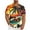 Orange, variant on VBTAPA Men's Hawaiian Shirt Short Sleeve Tropical Vacation Button Down Shirt Summer Beach Floral Palm Shirts Sales of Today Orange S