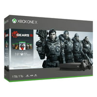 Microsoft Xbox One X 1TB Gears 5 Bundle, Black, CYV-00321