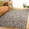 thumbnail image 2 of SAFAVIEH Manhattan Ian Geometric Area Rug, Charcoal/Ivory, 9' x 12', 2 of 7
