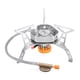 thumbnail image 1 of Horno de exterior Lixada Plegable a prueba de viento Estufa de gas para acampar al aire libre Cocina, 1 of 7