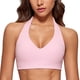 thumbnail image 1 of Top deportivo con relleno tipo halter largo para mujer INGIA color rosa talla L, 1 of 5