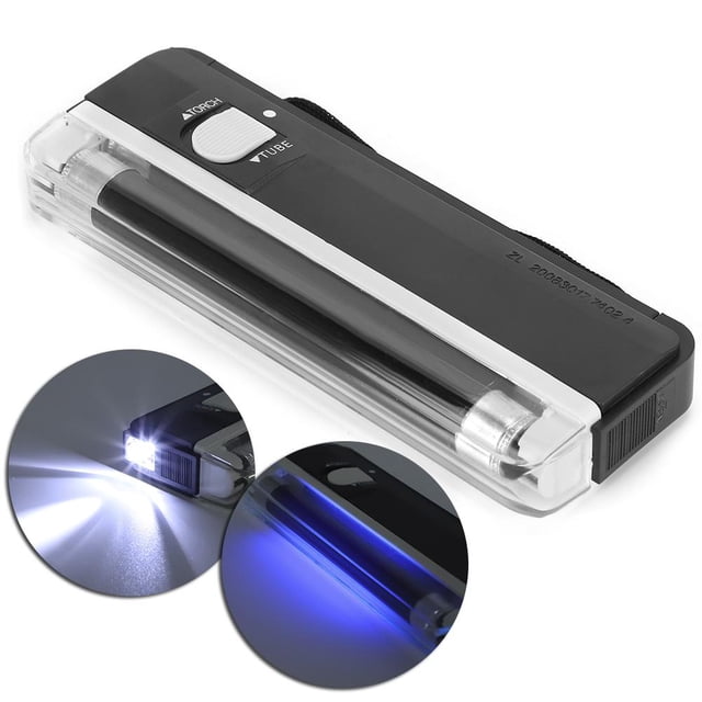 Fosa Ultraviolet Light Money Detector,DL-01 Portable Battery Powered Ultraviolet Light Bill Checker Tester Handheld Money Detector,Portable Bill Checker Tester