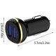 thumbnail image 5 of Sidaley de teléfono para coche de 2 puertos, adaptador de carga rápida Universal 3.1A para coche, adaptador de corriente USB Dual, Paneles de instrumentos para automóviles Negro, 5 of 6