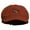 Red, variant on Light Airplane Embroidered Cotton Elastic Big Size Newsboy Cap - Red 2XL-3XL