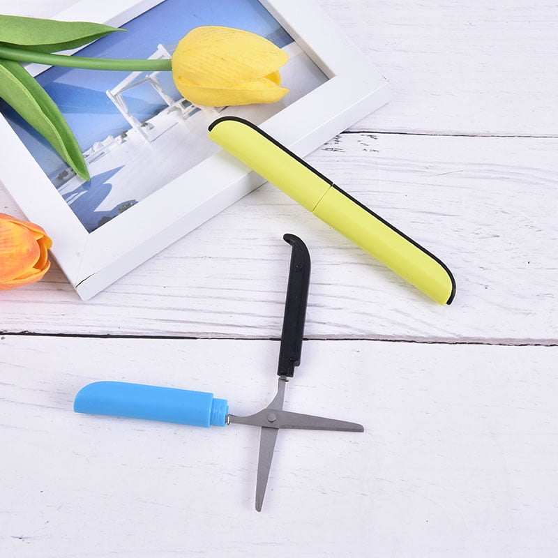 Portable Pen Style Foldable Scissor Mini Handle Household Stationery Homeh3 