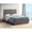 Brown, variant on Light Brown Wood Bed | Bedroom Furniture, Convenient and Rustic Design