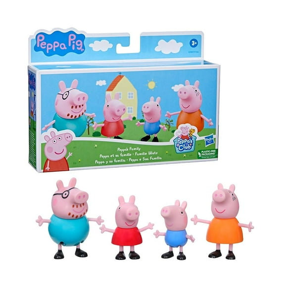 Juguete Peppa Pig Hasbro Peppa y su familia