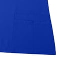 thumbnail image 6 of Ecqkame Scrub Set for Women Short Sleeve V-Neck Tops and Long Pants Breathable Stretch Nurses Medical Uniform Outfits Blue M, 6 of 9