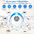 thumbnail image 2 of Meuvax Ultrasonic Pest Control Repeler, Electronic Indoor Pest Control Plug in for Mice, Rats, Mosqutio, Rodent, Spider, 2 Pack, 2 of 7