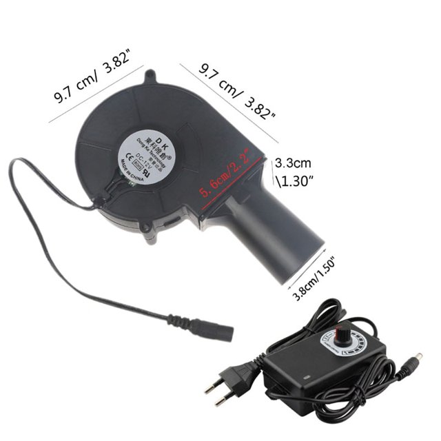 Ventilador de barbacoa BFB1012EH AC 110V 220V, asador de aire, parrilla de Picnic, estufa de leña, cocina