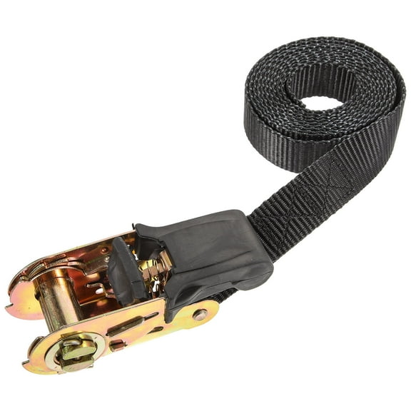Worgeous  Car Strap Cargo Lashing Straps Ratchet Tie down Moving Black