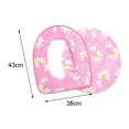 thumbnail image 3 of Juego de 2 unidades de funda para asiento de inodoro de baño, forro polar de Coral blando, cojín, alfombrilla lavable (rosa), 3 of 3