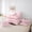 Pink A, variant on Erosebridal A Personalized Initial Girl Twin Bedding Sets 7-Piece,Teens Floral Rose Flowers Bedding Comforter Set,Pink Reversible