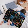 thumbnail image 4 of Maths Equations Blanket, Math Teacher Gift 40 x 50 Inch Throw Lightweight Super Soft Cozy pi Day Decor Blankets for Couch Bed Sofa Chair, 4 of 6